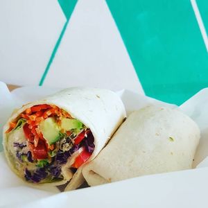 Full Veggie Wrap! at Jaya Nutrition Bar in Juno Beach