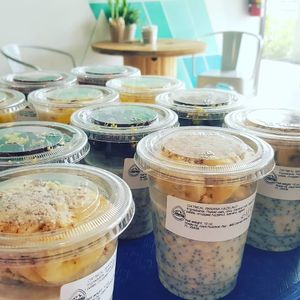 Vegan Oatmeals & Chia Puddings!!! at Jaya Nutrition Bar in Juno Beach
