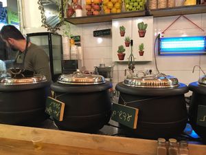 Soups at Mr. Marak in Tel Aviv