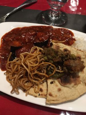 Vegan buffet  at Nanking of Virginia in Virginia Beach