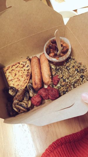 Breakfast  at Marwick's Vegan Kitchen in Dundee