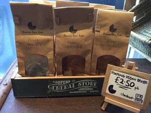 Roaming Vegan Baker goodies  at Marwick's Vegan Kitchen in Dundee