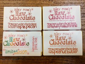 Ailey Mae chocolate for sale  at Marwick's Vegan Kitchen in Dundee
