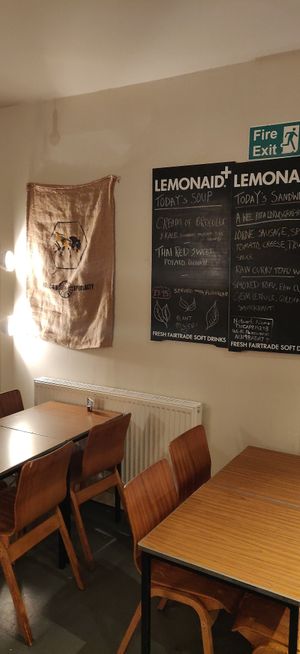 Menu at Marwick's Vegan Kitchen in Dundee