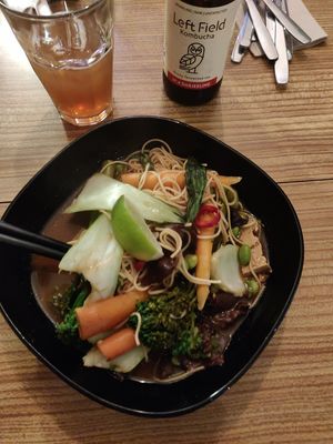 Jammin ramen at Marwick's Vegan Kitchen in Dundee