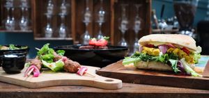 Summer menu  at Marwick's Vegan Kitchen in Dundee