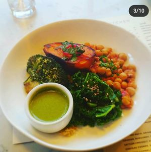 sweet potato dish at Basic Kitchen in Charleston