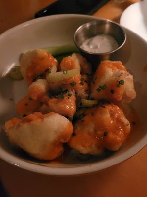 Cauliflower Wings at Basic Kitchen in Charleston