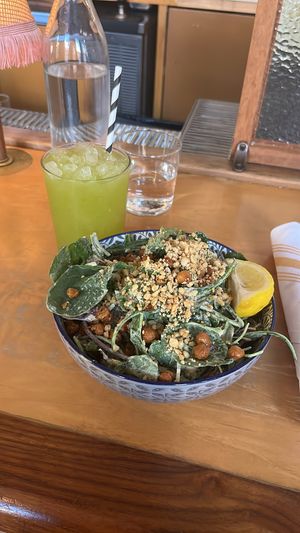 One of the best vegan Caesar salads I’ve ever had!   at Basic Kitchen in Charleston