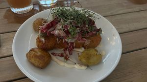 Crispy cauliflower   at Basic Kitchen in Charleston