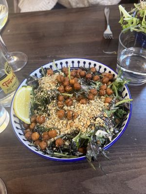 Vegan Caesar Salad #Veganuary at Basic Kitchen in Charleston