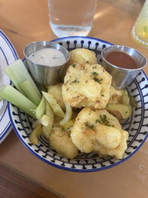 Cauli wings  at Basic Kitchen in Charleston