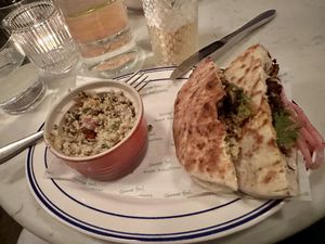 Mushroom Shawarma  at Basic Kitchen in Charleston