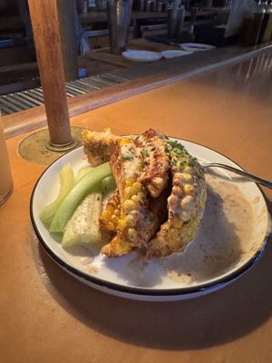 Corn ribs  at Basic Kitchen in Charleston