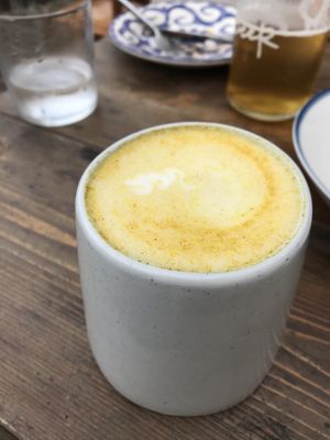 Moon mylk  at Basic Kitchen in Charleston