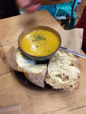 Lentil soup at The Wildcat in Fort William