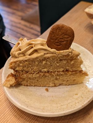 Biscoff cake at The Wildcat in Fort William