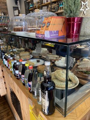 Selection of savoury pies, sandwiches and cakes  at The Wildcat in Fort William