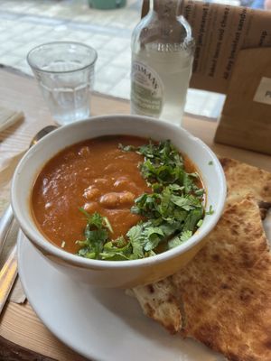 The chickpea curry  at The Wildcat in Fort William