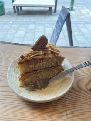 Biscoff cake  at The Wildcat in Fort William