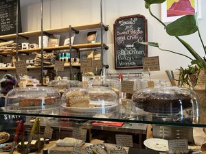 Selection of cakes  at The Wildcat in Fort William