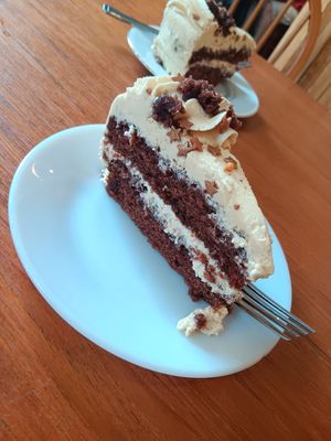 Torta caramello e cioccolato at The Wildcat in Fort William