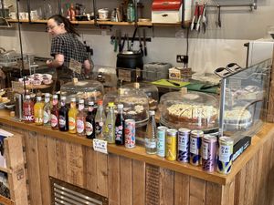 Counter view  at The Wildcat in Fort William