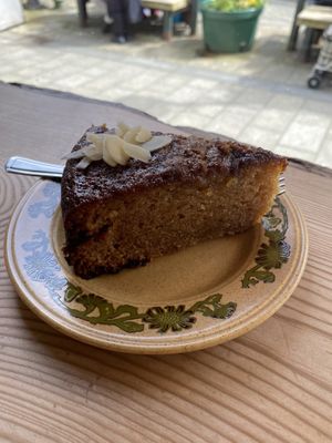 Orange and Almond Cake - Very Nice!  at The Wildcat in Fort William