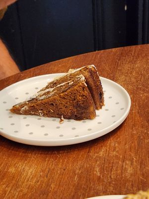 salted caramel cake at The Wildcat in Fort William