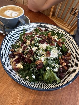 Kale & Feta salad  at The Wildcat in Fort William