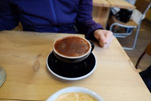 Hot chocolate at The Wildcat in Fort William