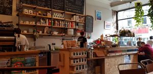 Warm interior at The Wildcat in Fort William