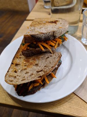 Sourdough toast at The Wildcat in Fort William