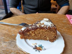 Tunisian orange and almond cake at The Wildcat in Fort William