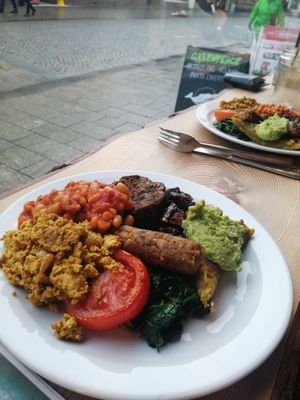 The breakfast is delicious 💥 at The Wildcat in Fort William