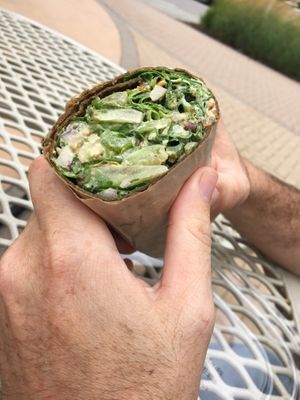 Ceasar wrap at The Fuel in Brighton