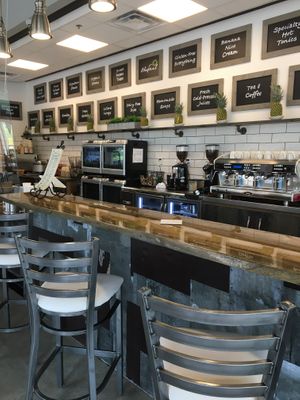 Interior bar at The Fuel in Brighton