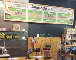 Avocado at Kreation Organic Juicery in Pasadena