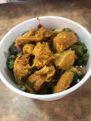 Mushroom bowl (contains milk), non vegan at Verimix - Icon@IBP in West Singapore