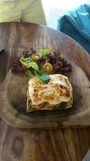 Lasagnes at by Cafe in Tegallalang