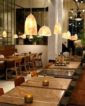 The interior at Cosma Food House in Mechelen