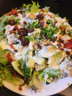 Caesar salad at Red Cup Coffee House in Oklahoma City