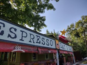 Exterior at Red Cup Coffee House in Oklahoma City