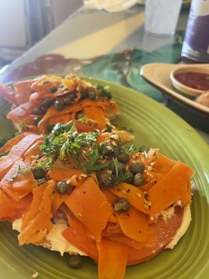 Carrot Lox was incredible !  at Red Cup Coffee House in Oklahoma City