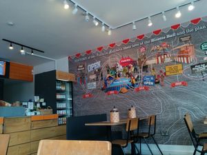 interior at Arancini Brothers - Old St in East London