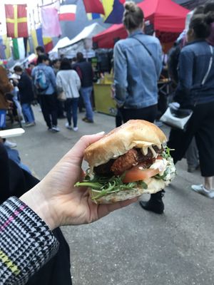 Arancini burger  at Arancini Brothers - Old St in East London