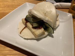 Bao buns  at Tavernakaya in Madison