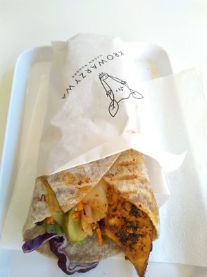 wrap at Krowarzywa in Torun