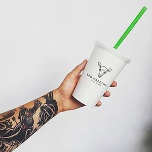 vegan smoothie at Krowarzywa in Torun