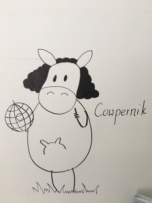 Funny stuff on the wall 😁 at Krowarzywa in Torun